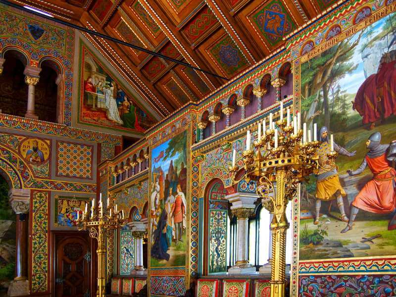 Neuschwanstein Castle Interior