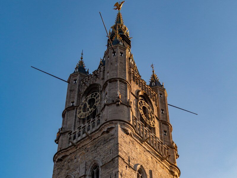 Ghent Belgium Belfry Tower