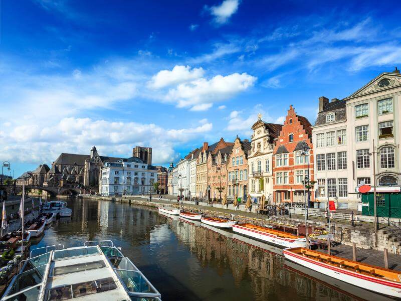 Ghent belgium canal cruise