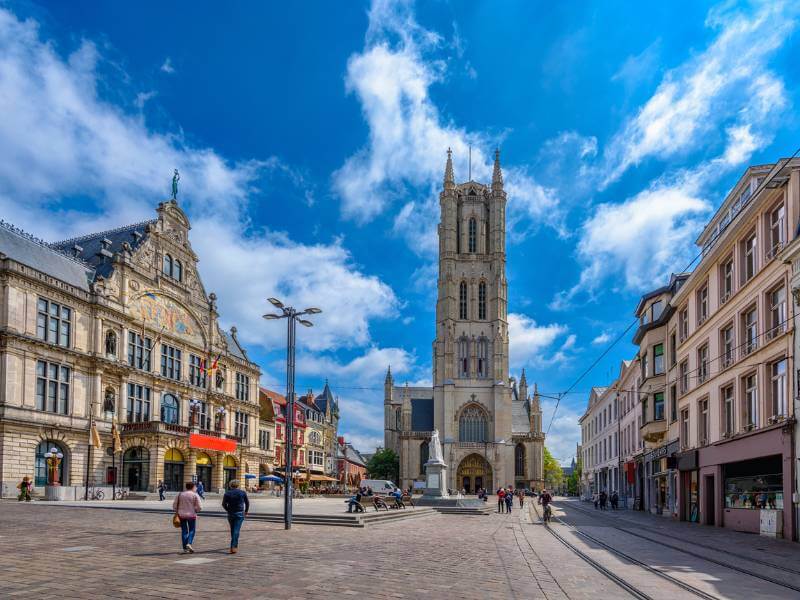 St. Bavo's Cathedral Ghent Belgium