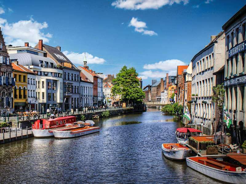 Private boat trip ghent