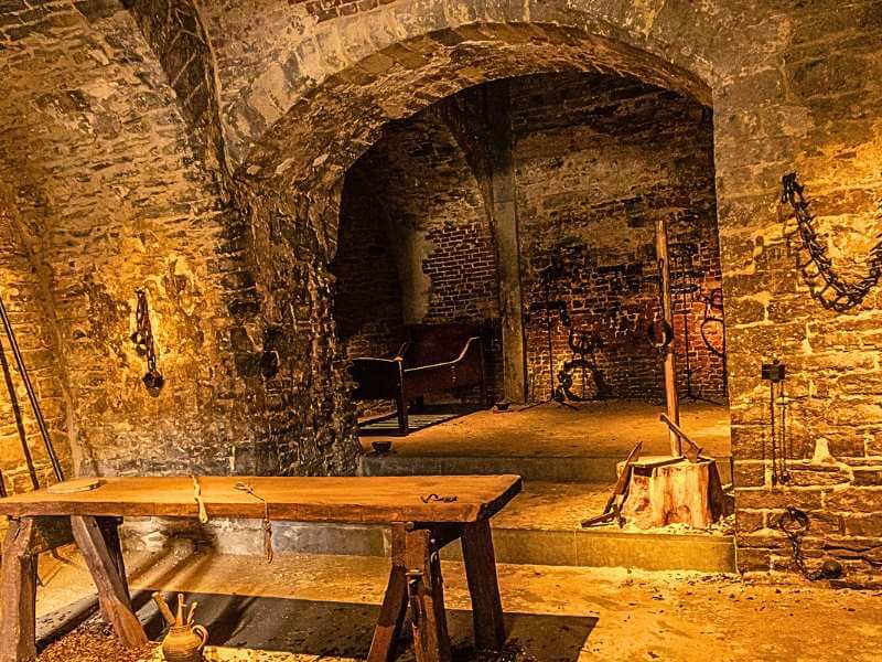 Gravensteen Castle torture chamber